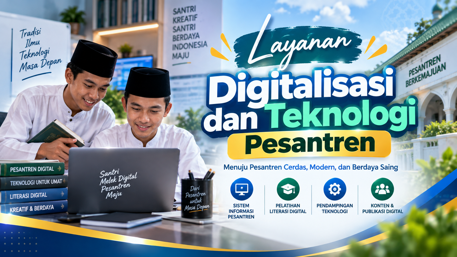 Layanan Digitalisasi dan Teknologi Pesantren